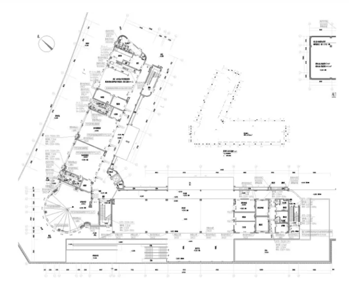 首層空調(diào)通風防排煙平面圖 首層空調(diào)通風防排煙平面圖
