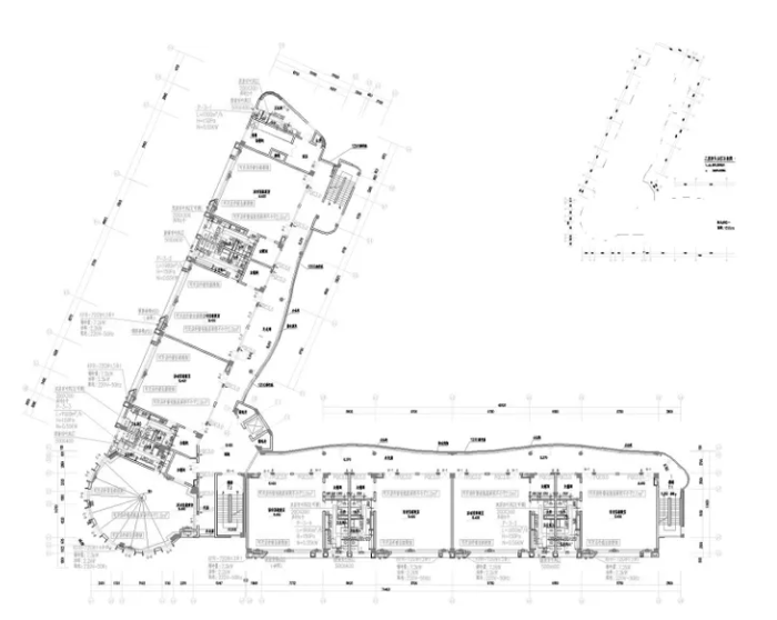 三層空調(diào)通風防排煙平面圖 三層空調(diào)通風防排煙平面圖