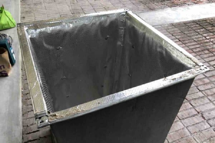 帶穿孔鋁箔的玻璃棉 帶穿孔鋁箔的玻璃棉