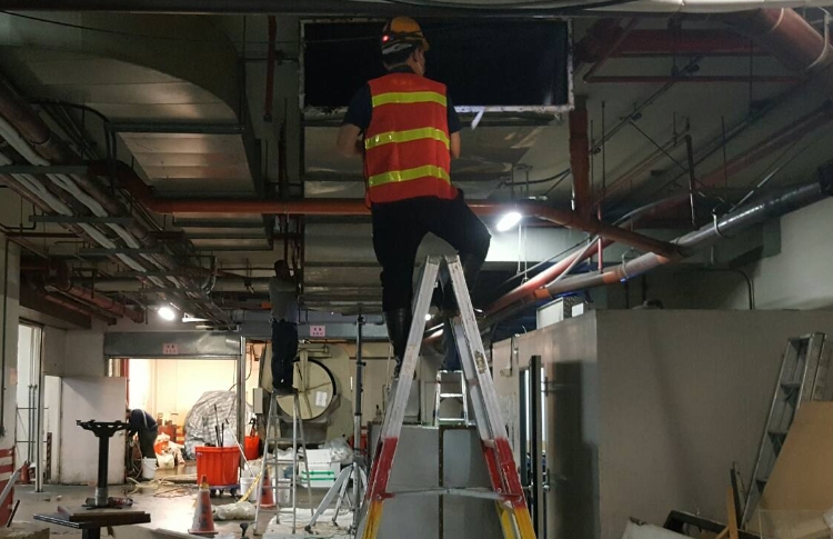 玻璃棉板風(fēng)管保溫施工工序有哪些?