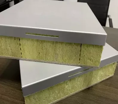 鋁板巖棉一體板的生產(chǎn)及安裝過(guò)程